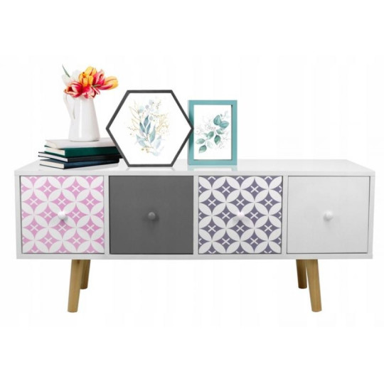 Comodă retro cu patru sertare