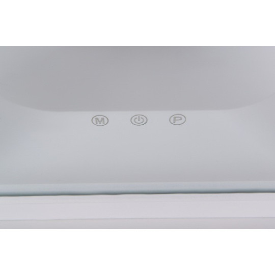 Mese de toaletă moderne de culoare albă cu iluminare LED