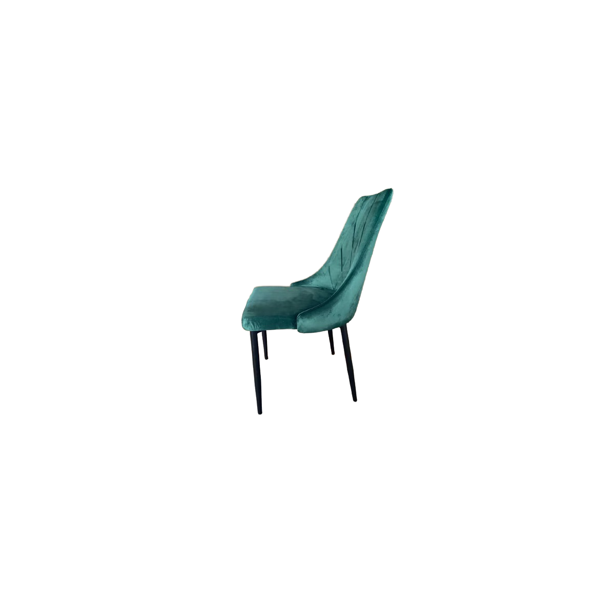 Scaun de bucătărie capitonat de culoare verde