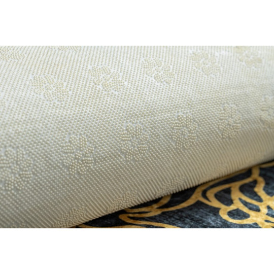 Covor albastru-auriu lavabil, meduză grecească antiderapantă ANDRE