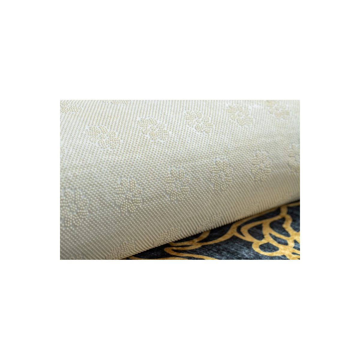 Covor albastru-auriu lavabil, meduză grecească antiderapantă ANDRE