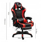 Scaun de gaming pentru PC de culoare albastră