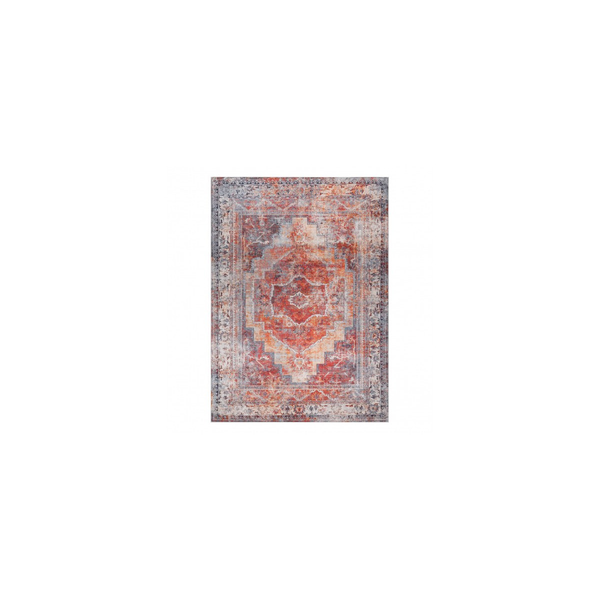 Covor roșu lavabil, anti-derapant, disponibile în diverse dimensiuni ANDRE