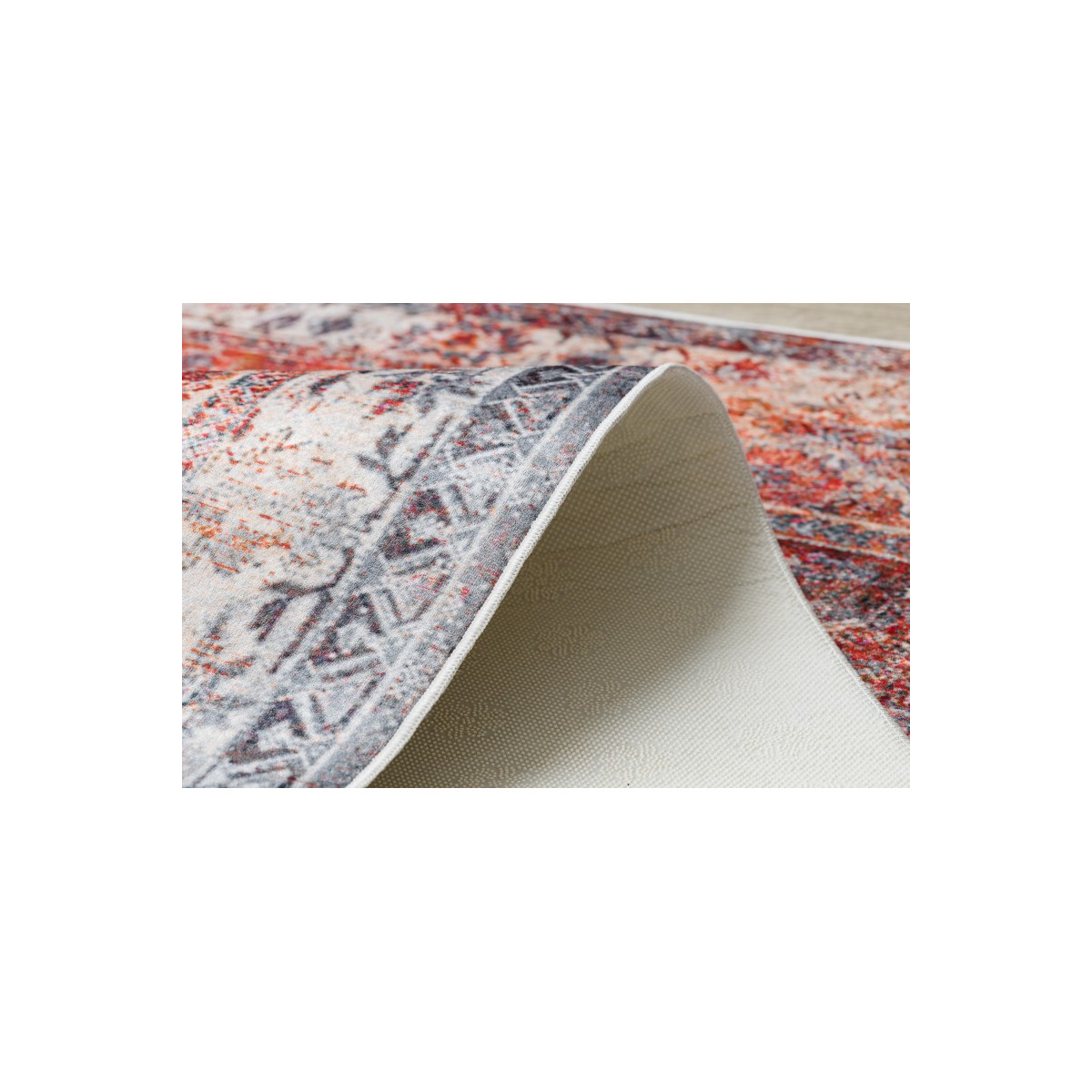 Covor roșu lavabil, anti-derapant, disponibile în diverse dimensiuni ANDRE