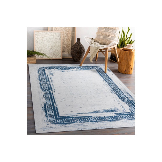 Buclea-albastră covor lavabil anti-alunecare diverse dimensiuni ANDRE