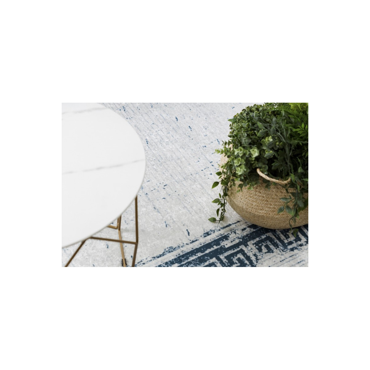 Buclea-albastră covor lavabil anti-alunecare diverse dimensiuni ANDRE