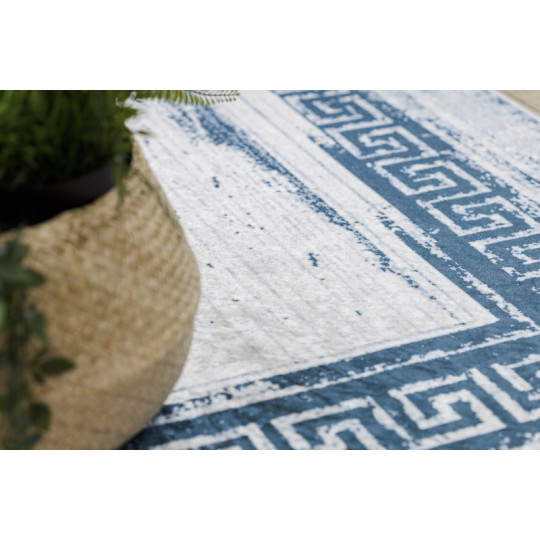 Buclea-albastră covor lavabil anti-alunecare diverse dimensiuni ANDRE