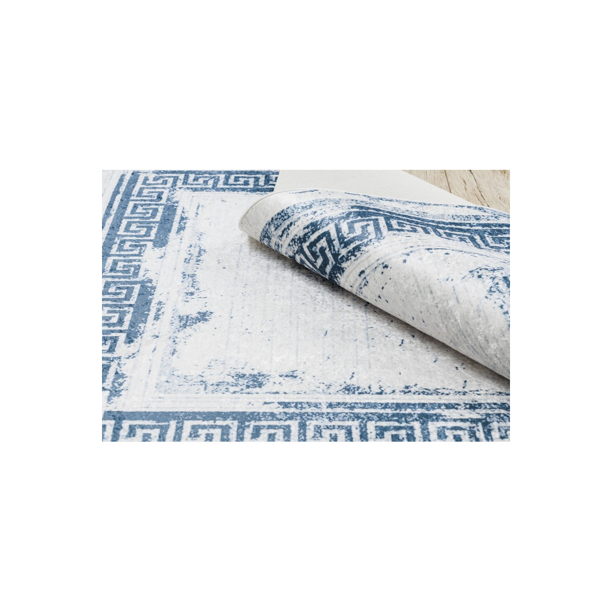 Buclea-albastră covor lavabil anti-alunecare diverse dimensiuni ANDRE