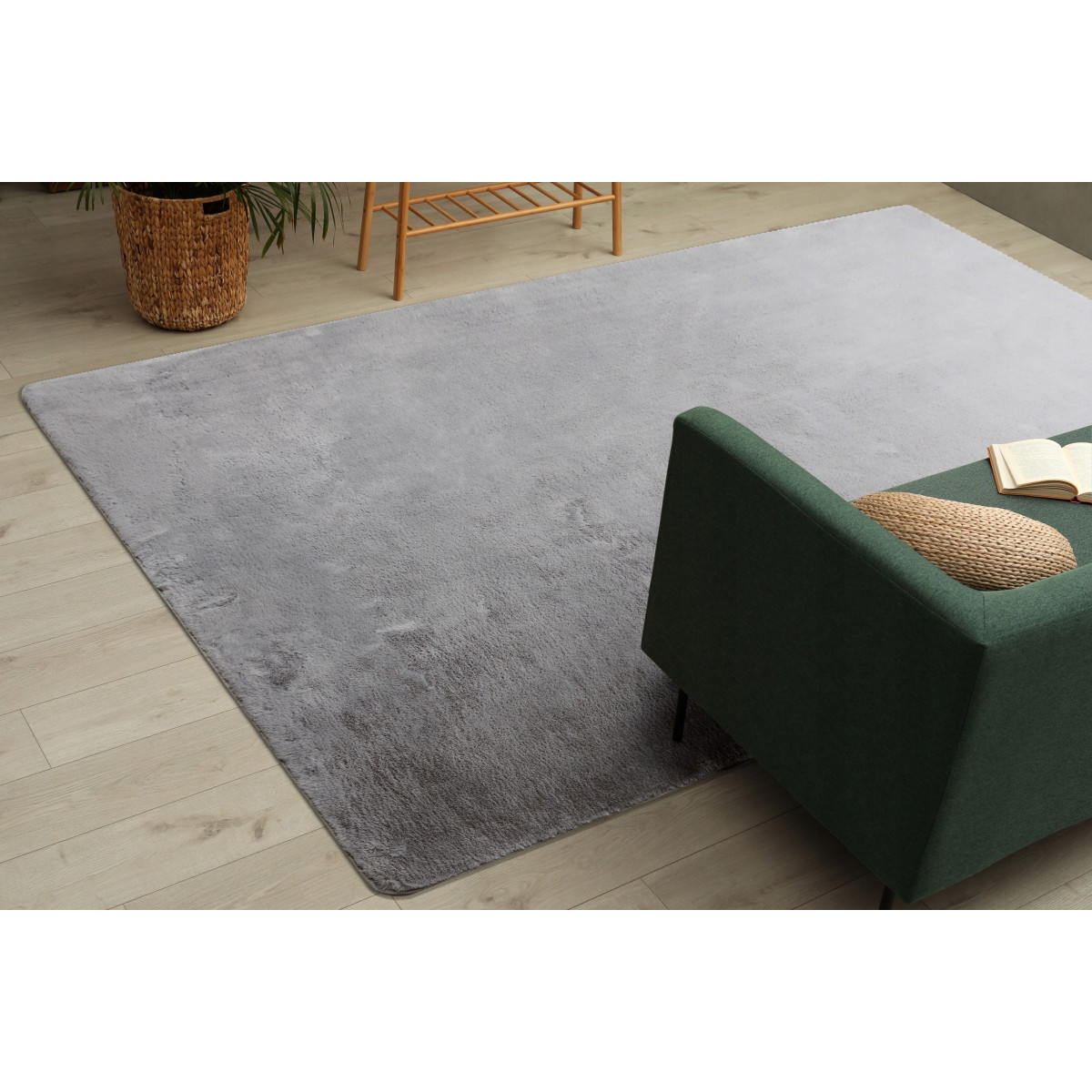 Covorase shaggy de culoare gri în diverse dimensiuni