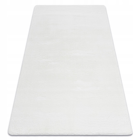 Covoare shaggy de calitate în alb