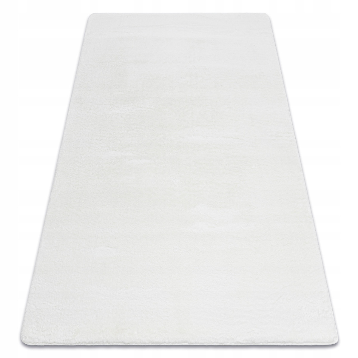 Covoare shaggy de calitate în alb