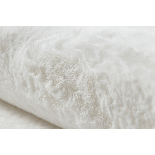 Covoare shaggy de calitate în alb