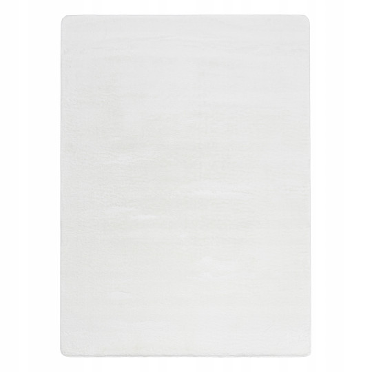 Covoare shaggy de calitate în alb