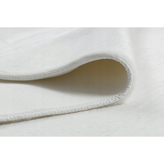 Covoare shaggy de calitate în alb