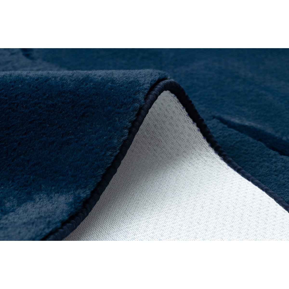 Covorase shaggy de culoare albastră în diferite dimensiuni