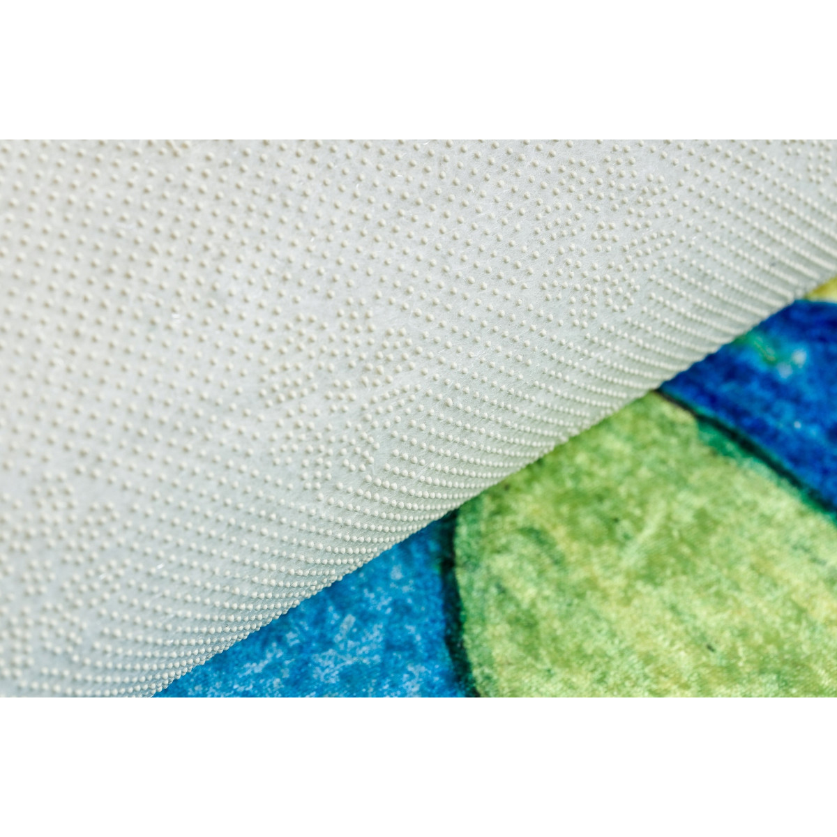 Bambino covor de copii în culoarea albastră cu motivația universului