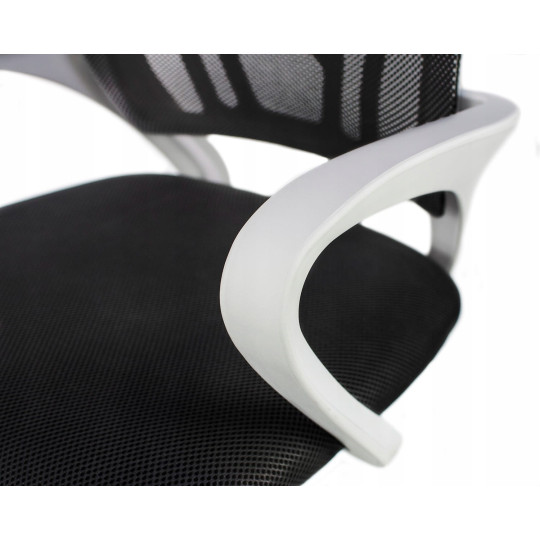 Scaun de birou ergonomic de culoare neagră