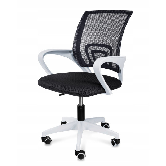 Scaun de birou ergonomic de culoare neagră