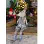 Reindeer de Crăciun cu pălărie 50 cm