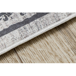 Covor lavabil antiderapant, cu model ornamental, disponibil în diverse dimensiuni ANDRE