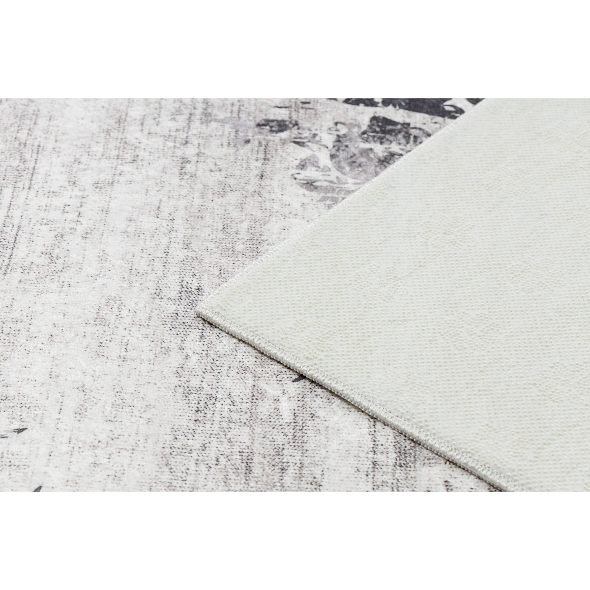 Covor lavabil antiderapant, cu model ornamental, disponibil în diverse dimensiuni ANDRE