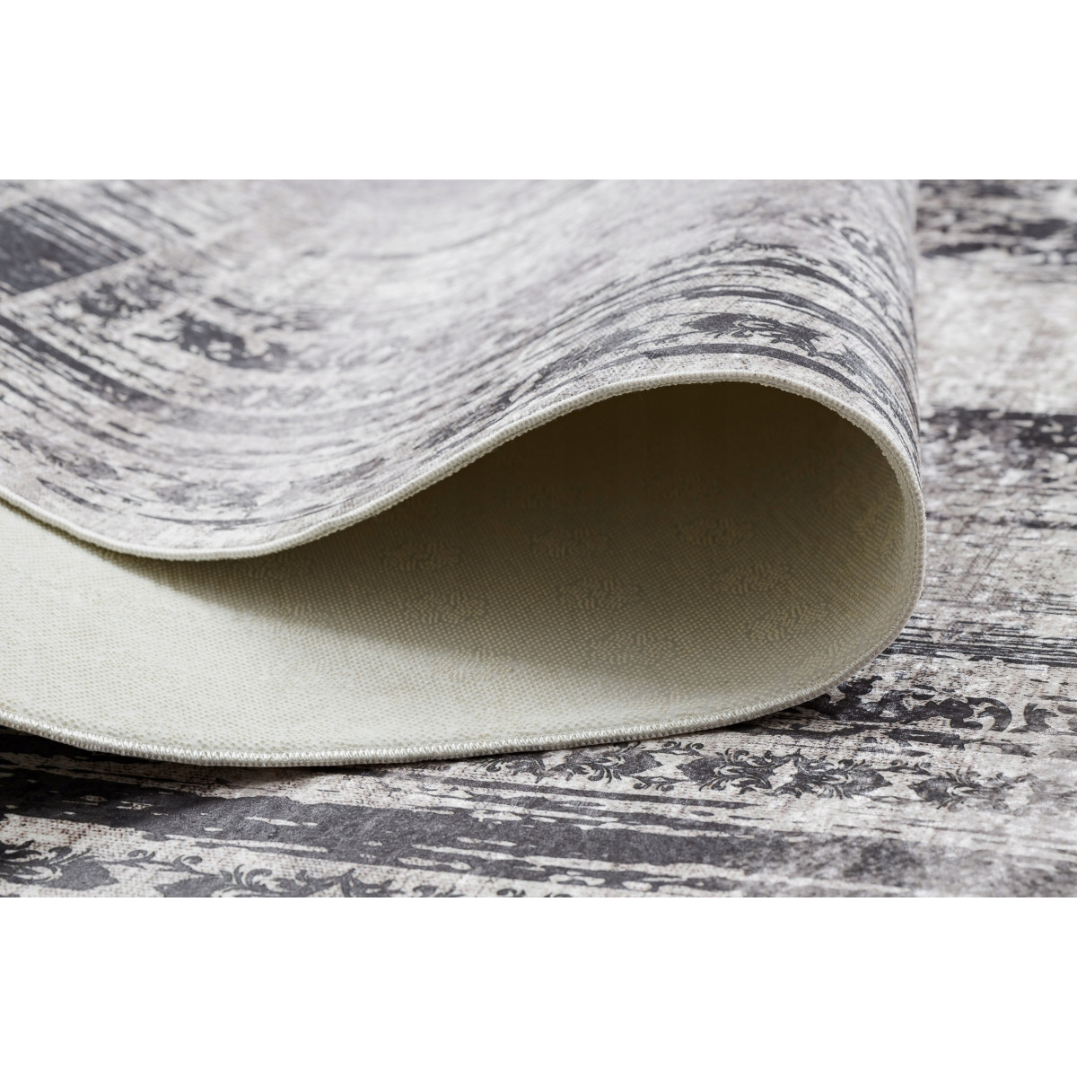 Covor lavabil antiderapant, cu model ornamental, disponibil în diverse dimensiuni ANDRE