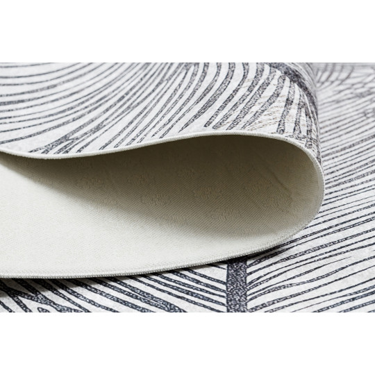 Covor griș prietenos cu spatele antiderapant, diverse dimensiuni ANDRE