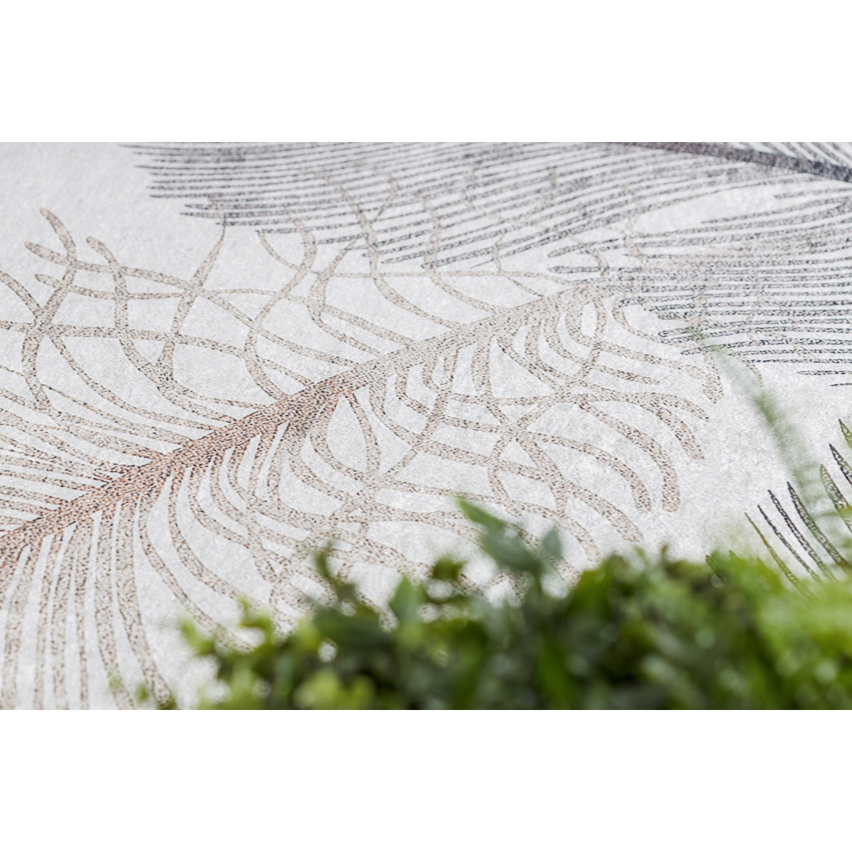 Covor griș prietenos cu spatele antiderapant, diverse dimensiuni ANDRE