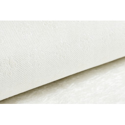 Covor alb-aurieș, lavabil, antiderapant, disponibile în mai multe dimensiuni ANDRE