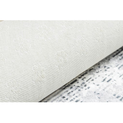 Covor negru-alb, lavabil, antiderapant, diferite dimensiuni ANDRE