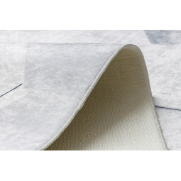 Covor gri prindabil antiderapant model 3D cu fagure, ANDRE