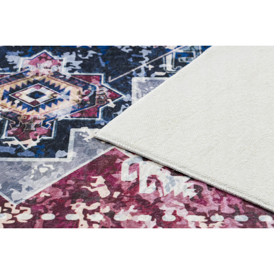 Covoare orientale lavabile, roșu-albastru, diverse dimensiuni ANDRE