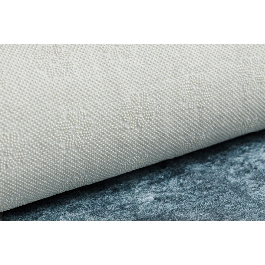 Covoare moderne pentru living cu forme geometrice în culoarea albastră ANDRE