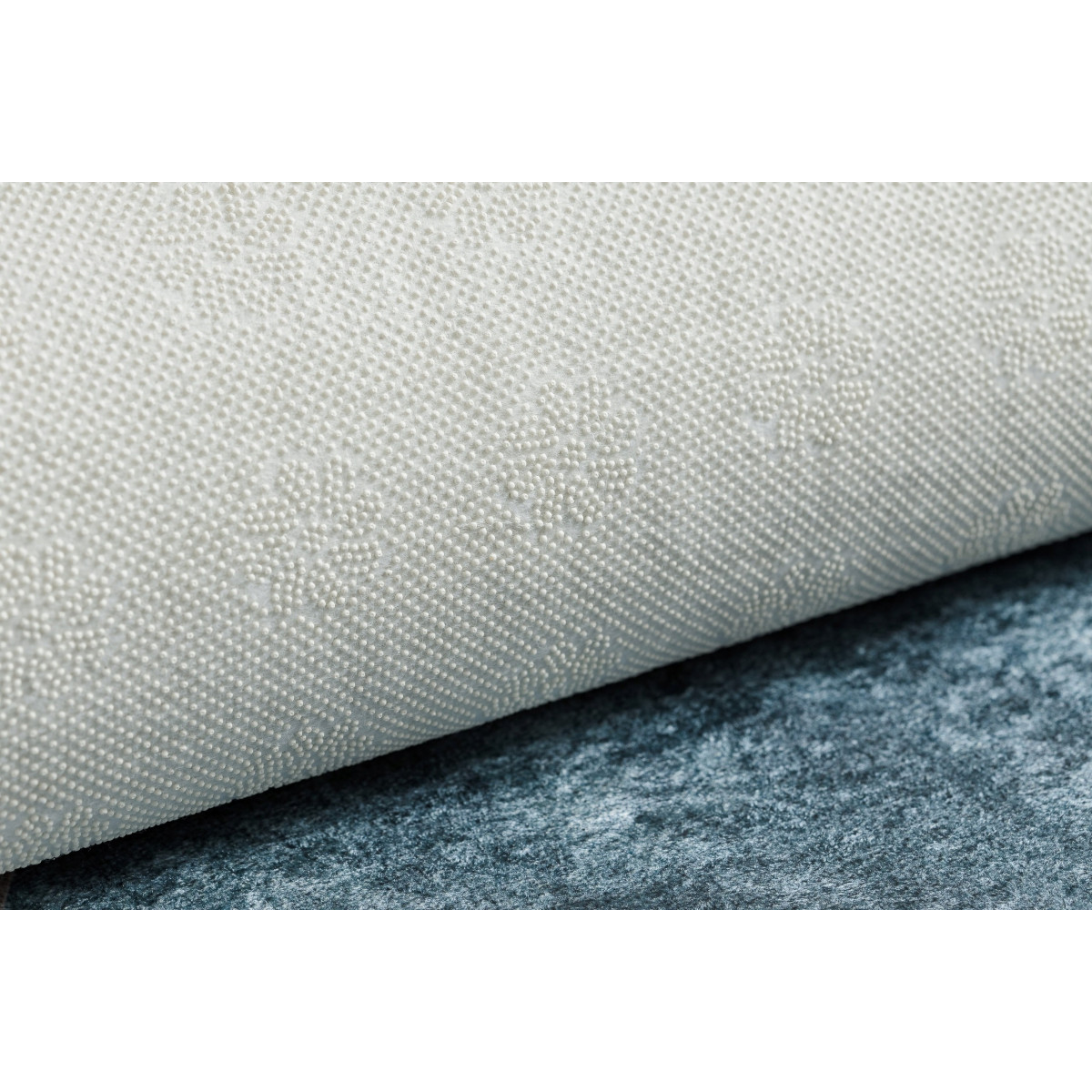 Covoare moderne pentru living cu forme geometrice în culoarea albastră ANDRE