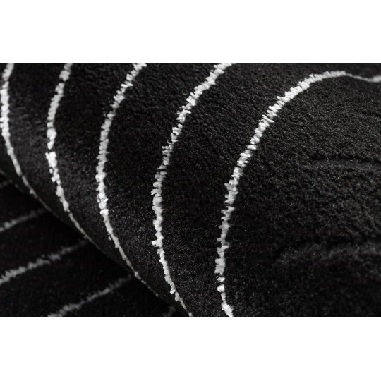 Covoare negre cu model EMERALD