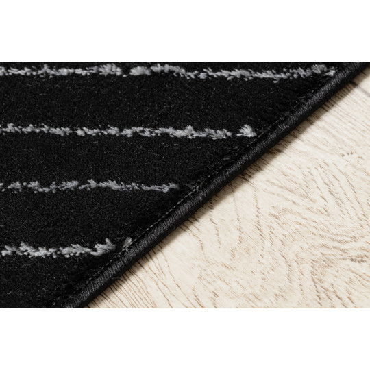 Covoare negre cu model EMERALD