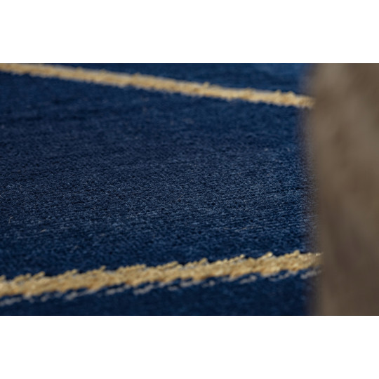 Covor moderne în dimensiuni variate, de culoare albastră