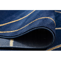 Covor moderne în dimensiuni variate, de culoare albastră