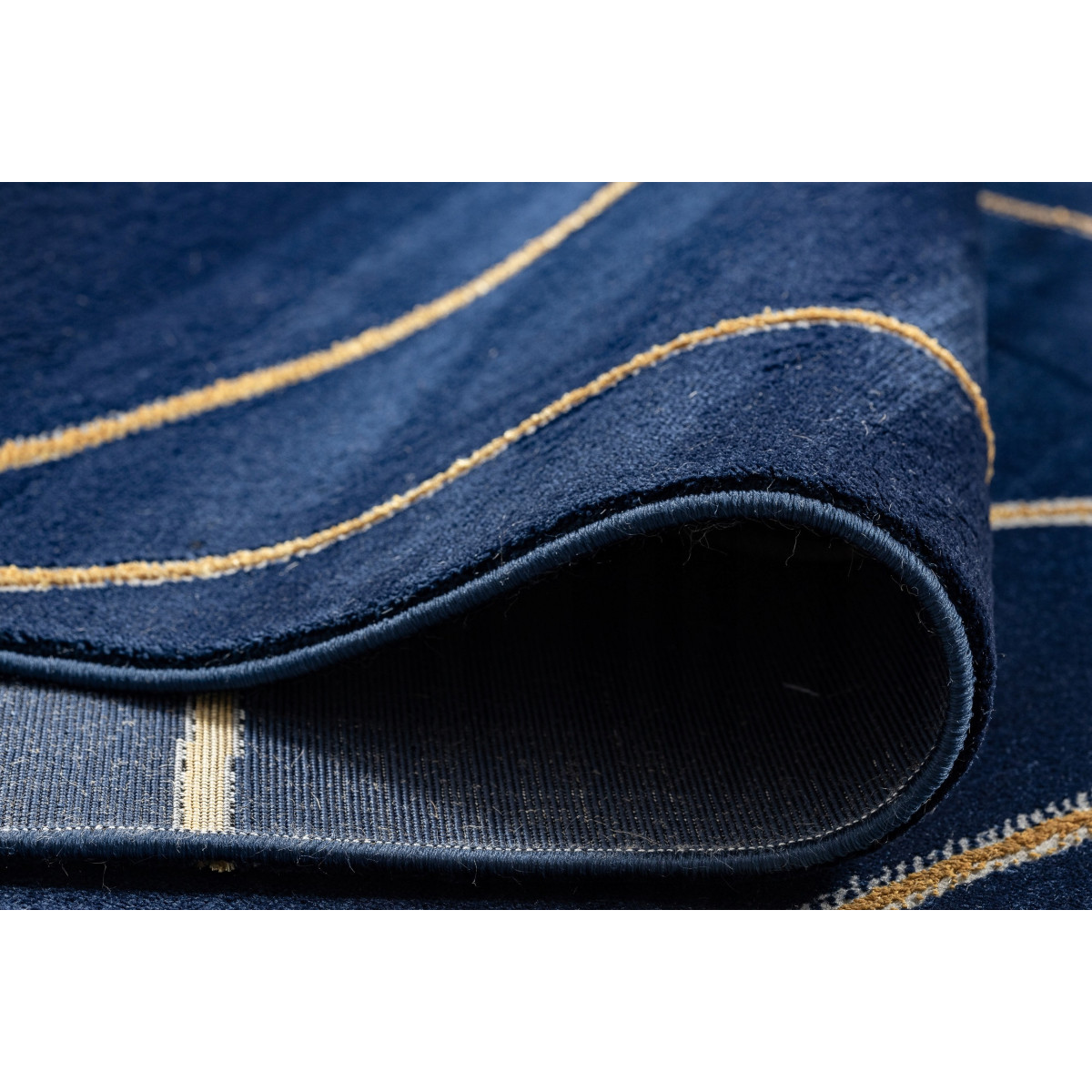 Covor moderne în dimensiuni variate, de culoare albastră