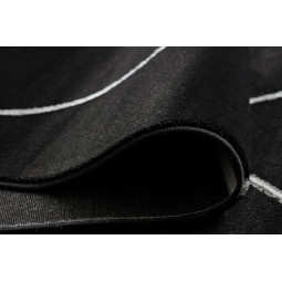 Covoare ieftine de culoare neagră cu model