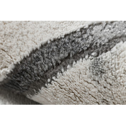 Covoare cu model geometric de culoare albă