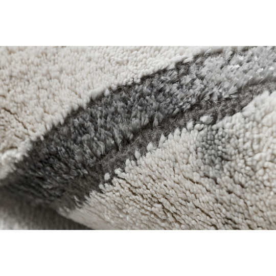 Covoare cu model geometric de culoare albă