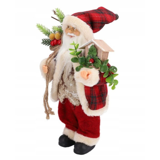 Decorațiune de Crăciun Moș Crăciun Scandinav 30 cm