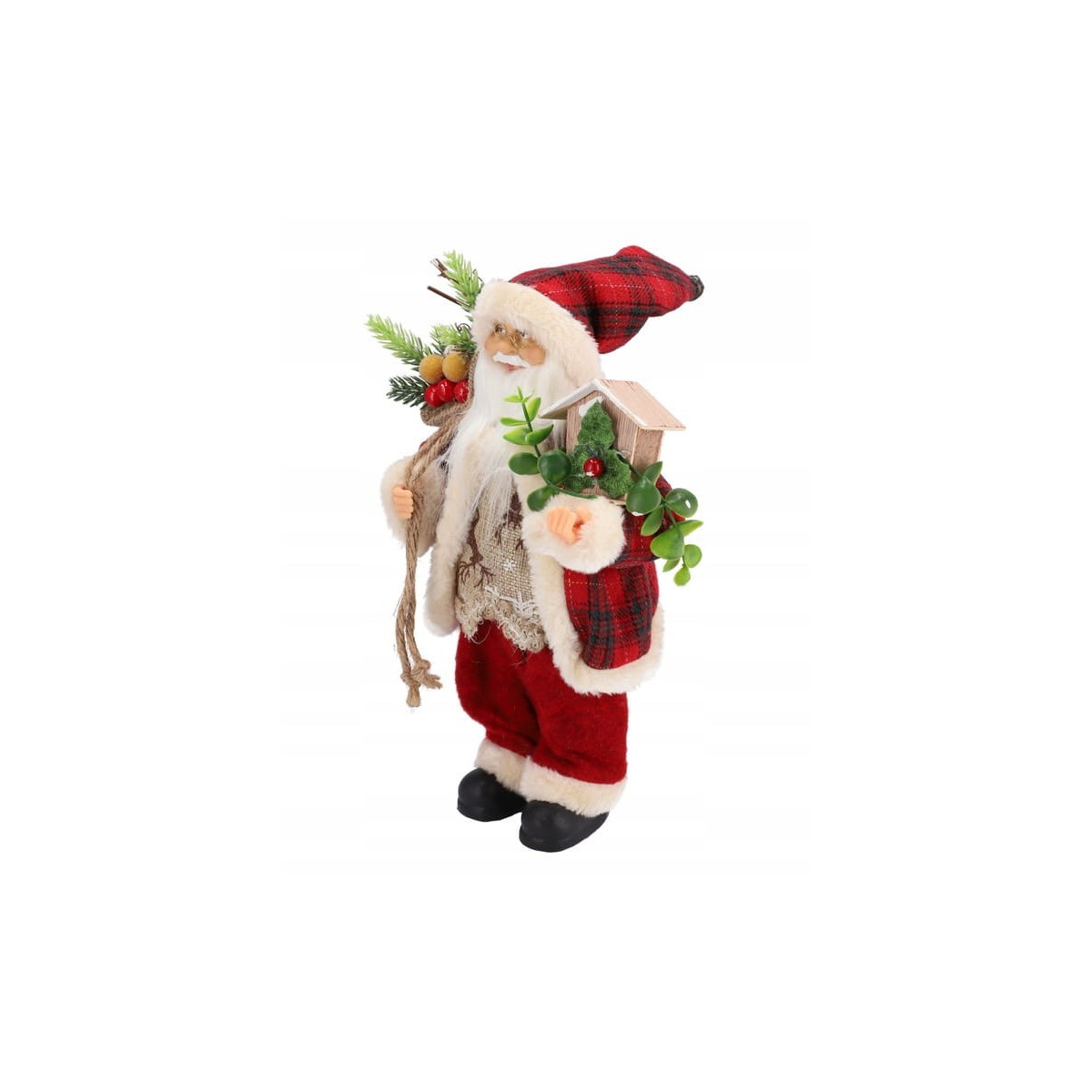 Decorațiune de Crăciun Moș Crăciun Scandinav 30 cm