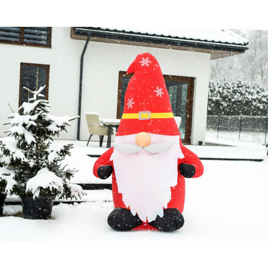 LED globulă de Crăciun cu barbă 190 cm