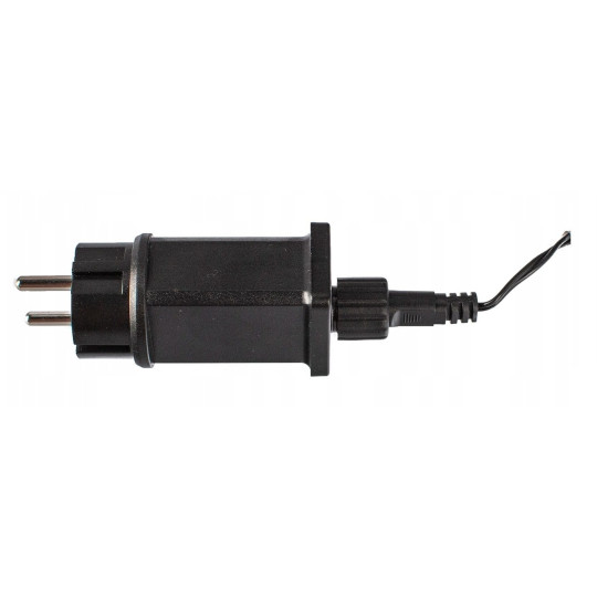 Păpușă de crăciun gonflabilă cu iluminare LED albă - 150 cm