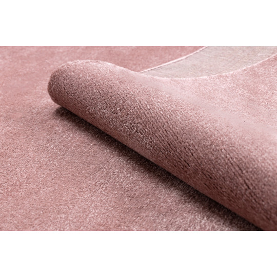 Covor universal de culoare roz în dimensiuni diferite