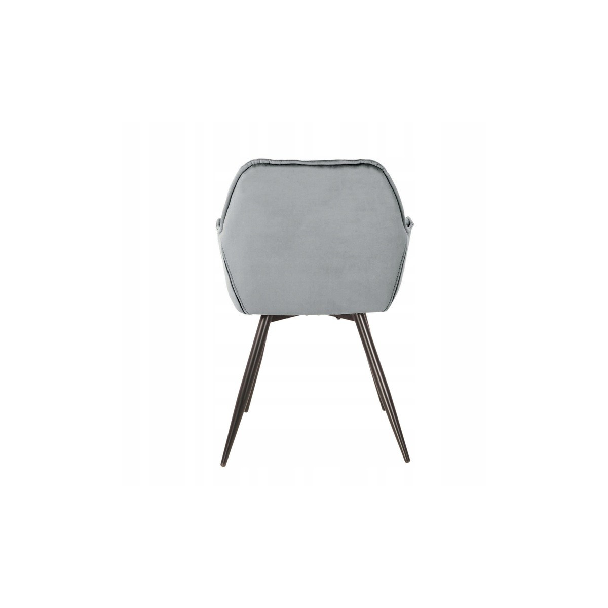 Scaun tapitat de culoare gri pentru dining