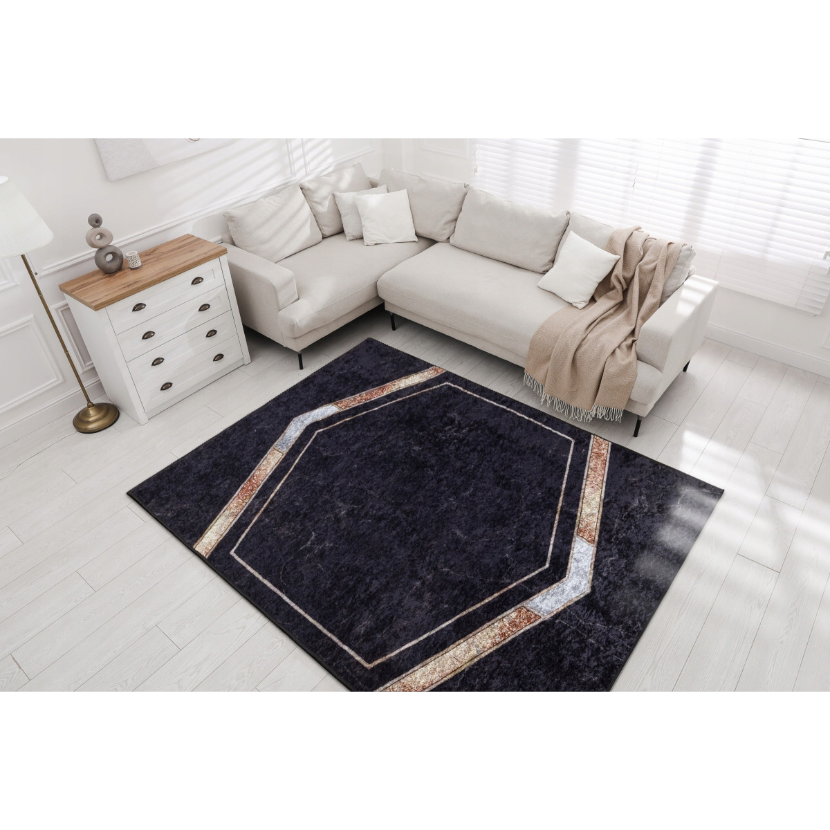 Covoare moderne în stil marmură colecția MIRO