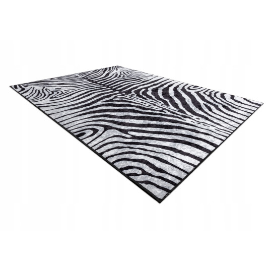 Covor de calitate cu model de zebră
